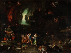 Yeraltı Dünyasında Aeneas ve Sibyl.