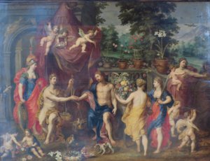 Erdemli Yaşam Alegorisi by Jan Brueghel the Younger