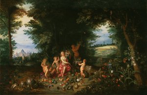 Ceres ile Manzara (Dünya Alegorisi) by Jan Brueghel the Younger
