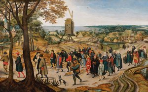 Düğün Korteji, 1627. by Jan Brueghel the Younger