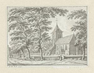 Biggekerke kilisesi by Jan Bulthuis