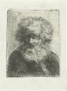 sakallı yaşlı adam by Jan Chalon