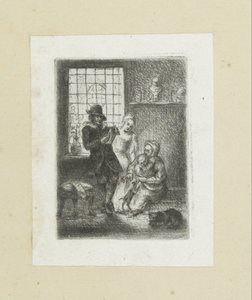 een gezin iç koyar Komplet Gravür Çalışması, John Chalon / Oeuvre Complette des Eaux Fortes par Jean Chalon (seri başlığı) by Jan Chalon