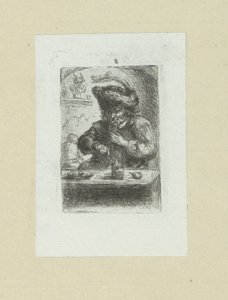 Adam aan de ettafel Komplet Gravür Çalışması, John Chalon / Oeuvre Complette des Eaux Fortes par Jean Chalon (seri başlığı) by Jan Chalon