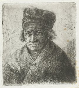 şapkalı adam by Jan Chalon