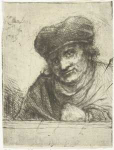 şapkalı adam by Jan Chalon