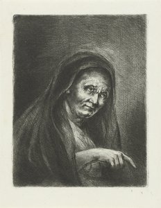Yaşlı kadın by Jan Chalon