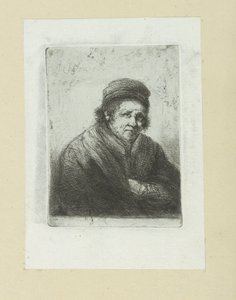 Volwassen adam, naar sağ Komplet Gravür Çalışması, John Chalon / Oeuvre Complette des Eaux Fortes par Jean Chalon (seri başlığı)