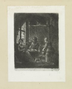 Woonkamer paar koyar Komplet Gravür Çalışması, John Chalon / Oeuvre Complette des Eaux Fortes par Jean Chalon (seri başlığı)