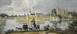 Frederiksborg Kalesi, Kopenhag, Danimarka, c.1590-1610 by Jan Claeszen van Wijck