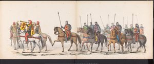 Leiden öğrencilerinin maskeli balosu, 1865 (levha 1) Leiden öğrenci birliğinin üyeleri tarafından 6 Haziran 1865