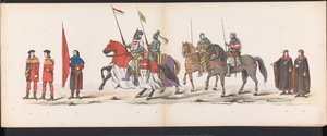 Leiden öğrencilerinin maskeli balosu, 1865 (levha 2) Leiden öğrenci birliğinin üyeleri tarafından 6 Haziran 1865