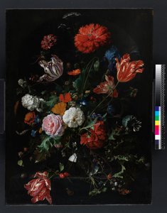 Cam Vazoda Çiçekler, c.1660