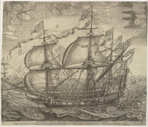 Savaş Gemisi Gezgini by Jan Diricks van Campen