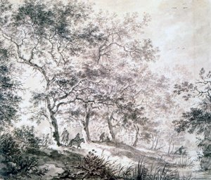 Su Kenarında Bir Grup Ağaç, 1643