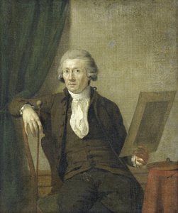 Egbert van Drielst (1745-1818), Ressam by Jan Ekels (II)