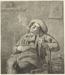 sigara içen adam by Jan Ekels (II)