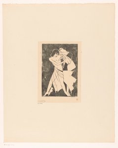 dans eden çift by Jan Frank (signed by artist)