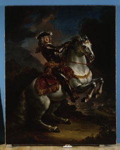 Seçmen Johann Wilhelm von Pfalz-Neuburg At Sırtında by Jan Frans van Douven
