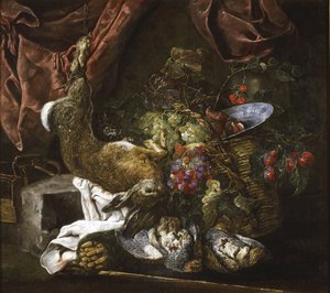 Oyun ve Meyvelerle Natürmort, 1641-61