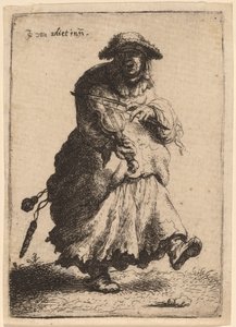 Keman Çalan Dilenci Kadın, 1632.