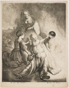 Lût ve Kızları, 1631 by Jan Georg van Vliet