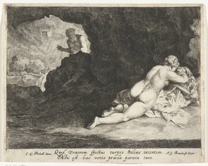 Antiope uyuyan satir olarak Jüpiter