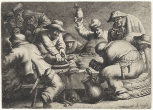Çiftçi yemeği by Jan Gillisz. van Vliet