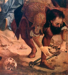 Haç detayından İniş, c1520 by Jan Gossaert