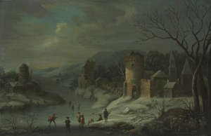 Kış Manzarası, c. 1680-1718.