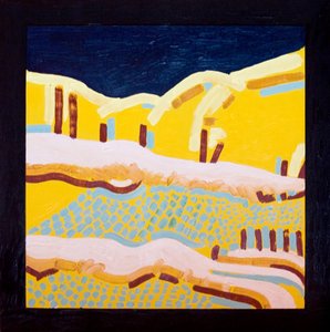 Fata Morgana, 2006 (tahta üzerine yağlı boya)
