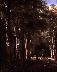 The Avenue (tuval üzerine yağlı boya)