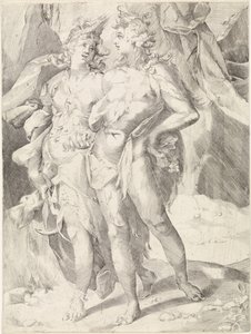Ceres ve Bacchus by Jan Harmensz. Muller