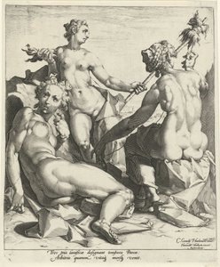 Üç Kader by Jan Harmensz. Muller