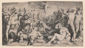 Hediyelerini Dağıtan Servet by Jan Harmensz. Muller