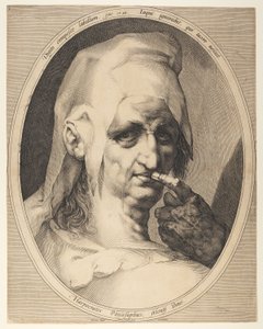 Harpocrats by Jan Harmensz. Muller