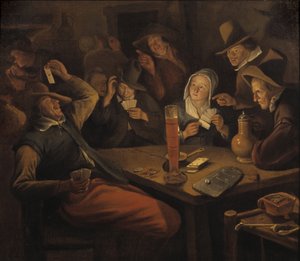 Kupa Ası by Jan Havickszoon Steen