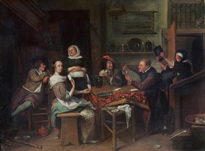 Kart Oyuncular by Jan Havickszoon Steen
