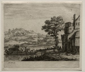 Feribot Teknesi. by Jan Josephsz van Goyen