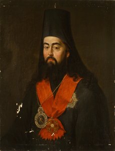 Rostov ve Yaroslavl Başpiskoposu Pavel Ponomarev'in Portresi 1745-1806, 1836