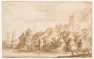 Cleves'in görünümü by Jan Lievens
