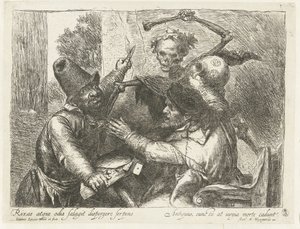 Bükümlü Kart Oyuncuları ve Ölüm by Jan Lievens