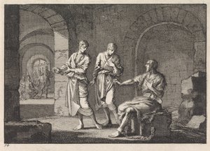 Vaftizci Yahya hapiste by Jan Luyken