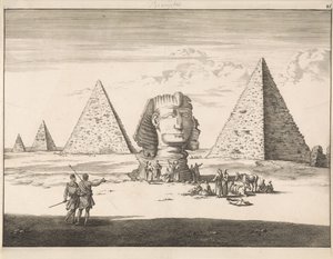 Giza Piramitleri ve Sfenks by Jan Luyken