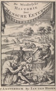 İnsan yiyicilerin harika tarihi, A. Magyrus, 1696. by Jan Luyken