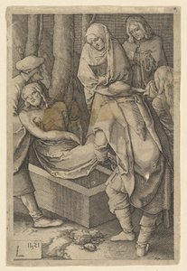 Entombment kopyası, 1521. by Jan Muller