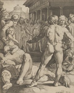 Ulysses ve Irus Arasındaki Dövüş, M.Ö. 1590
