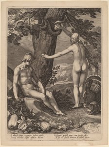 İnsanın cazibesi by Jan Pietersz Saenredam after Abraham Bloemaert