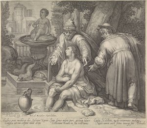 Susanna ve Yaşlılar by Jan Saenredam