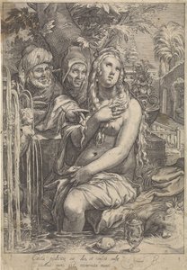 Susanna ve Yaşlılar by Jan Saenredam